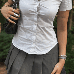 Camisa mangas cortas